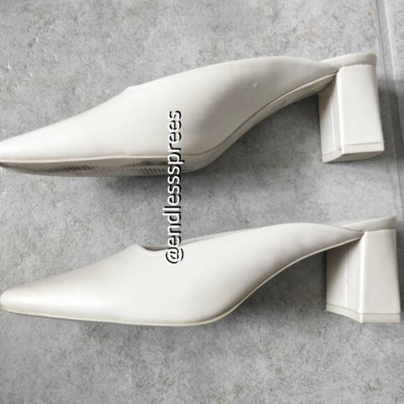 Oak + Fort Square Toe Mule Heels - Picture 9 of 11